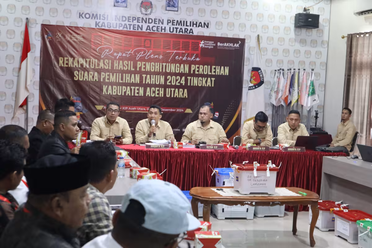 pleno rekapitulasi aceh utara8
