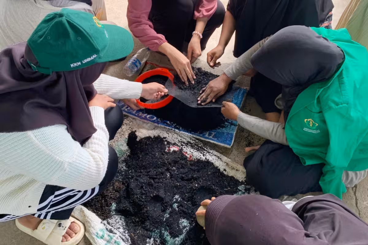 Mahasiswa KKN Unimal 1