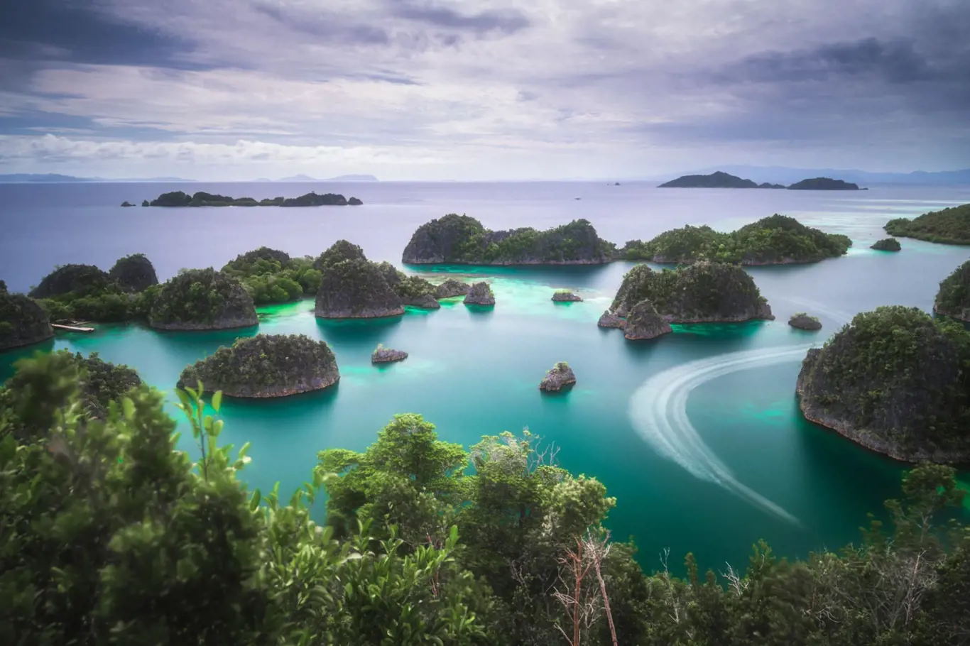 Pulau pulau karang di Raja Ampat