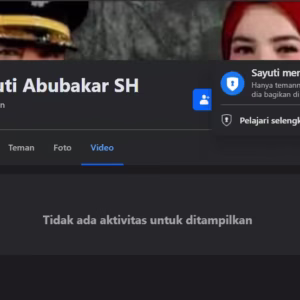 Akun Facebook Sayuti Abubakar SH