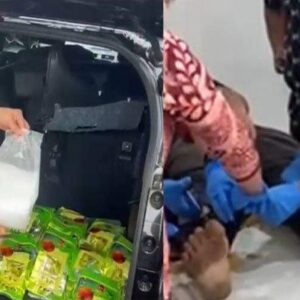 Barang bukti dan pelaku