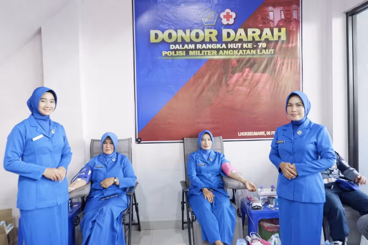 Donor darah HUT Pomal