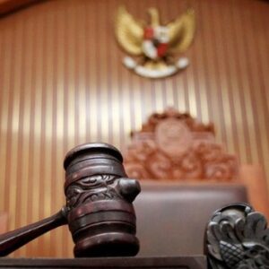 Ilustrasi sidang pengadilan