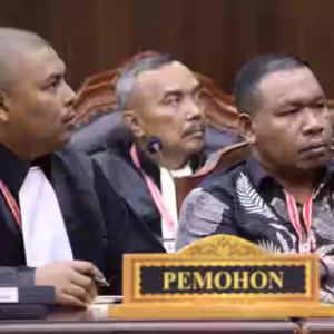 Kuasa Hukum Pemohon di sidang MK
