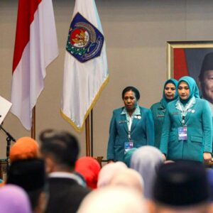 Marlina Usman atau Kak Na dilantik sebagai Ketua PKK Aceh