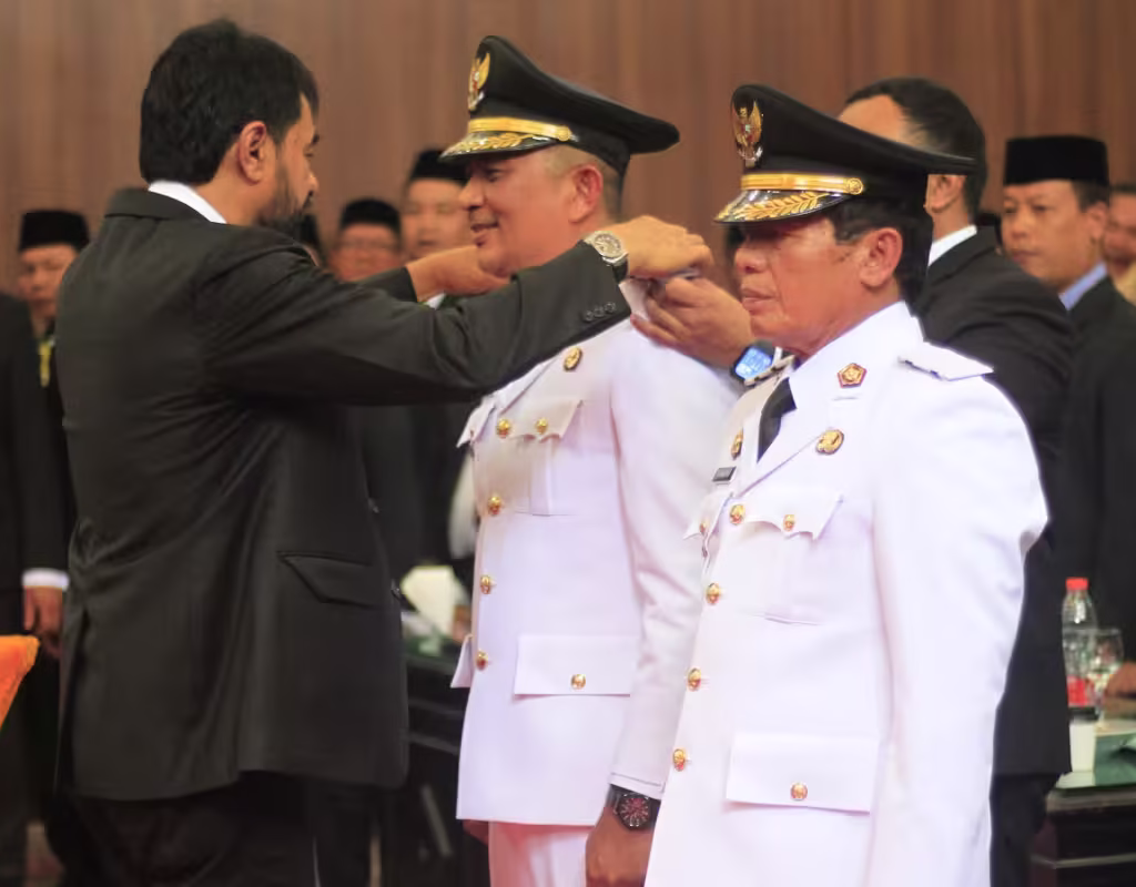 Mualem lantik Bupati Wabup Gayo Lues