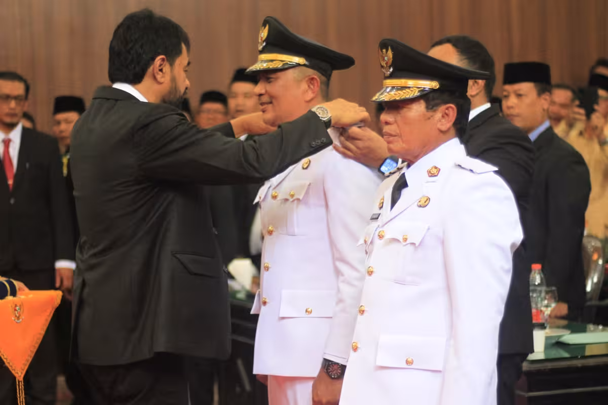 Mualem lantik Bupati Wabup Gayo Lues