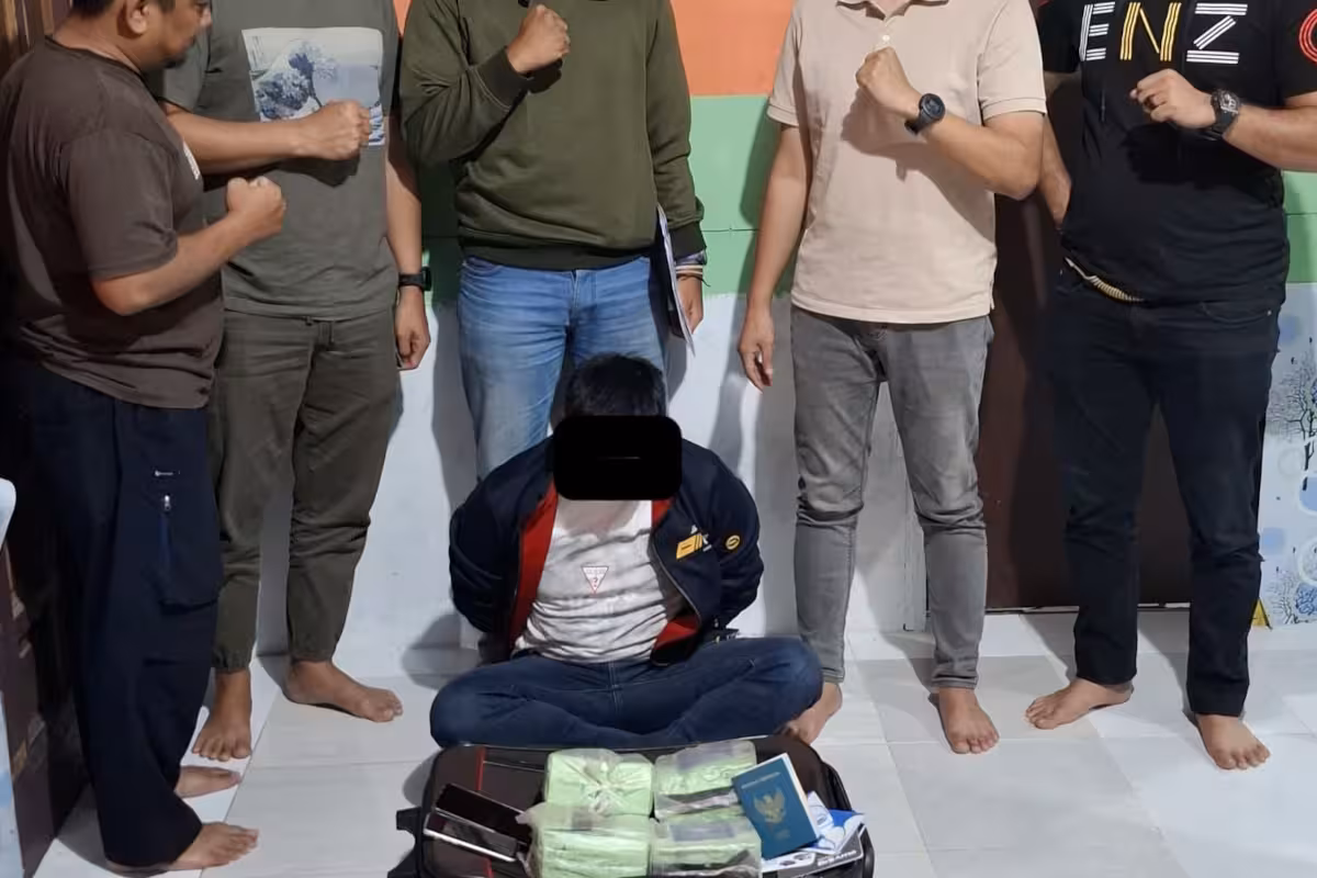 Pelaku pengedar sabu 4 kg