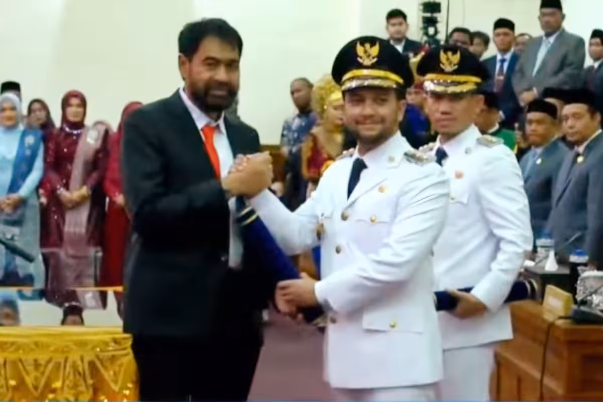 Pelantikan Bupati Wakil Bupati Aceh Barat