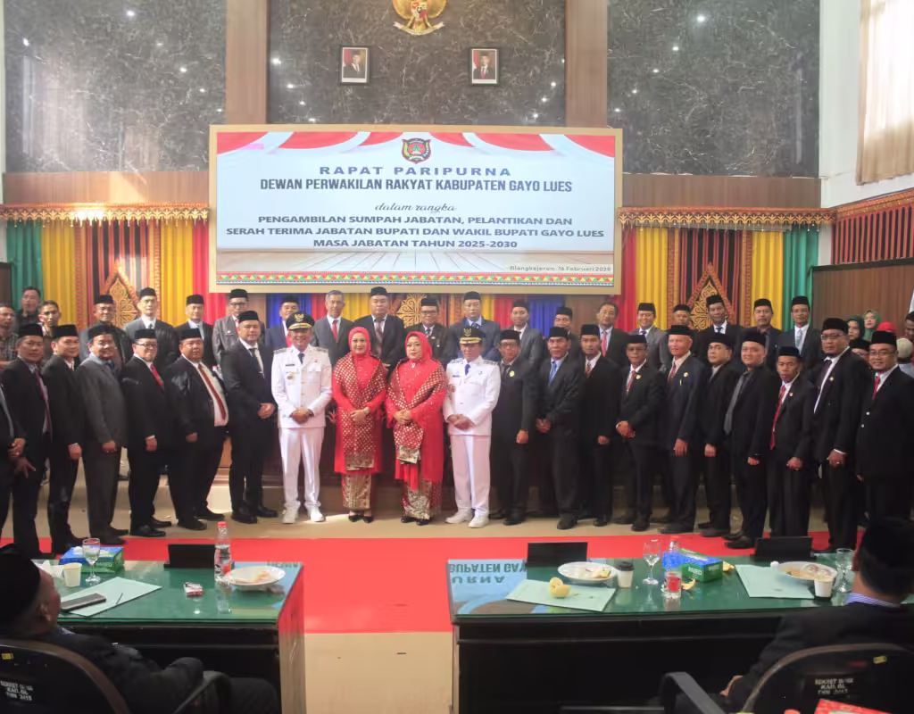 Pelantikan Bupati Wakil Bupati Gayo Lues5