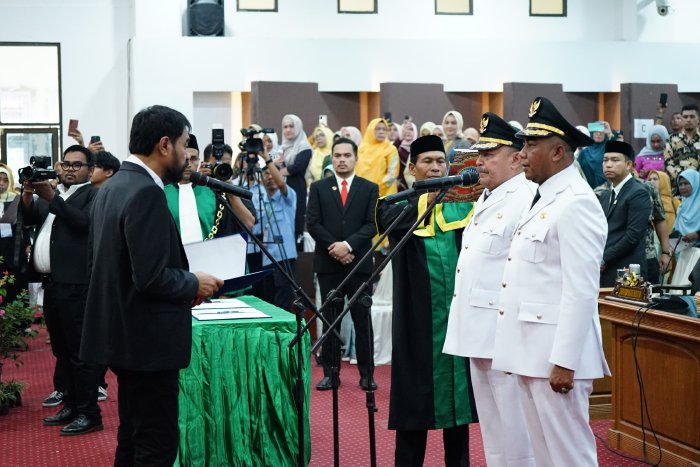 Pelantikan Bupati Wakil Bupati Nagan Raya