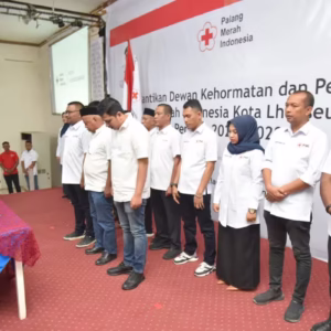 Pelantikan PMI Lhokseumawe (1)