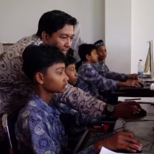 Peserta workshop desain arsitektur Unimal