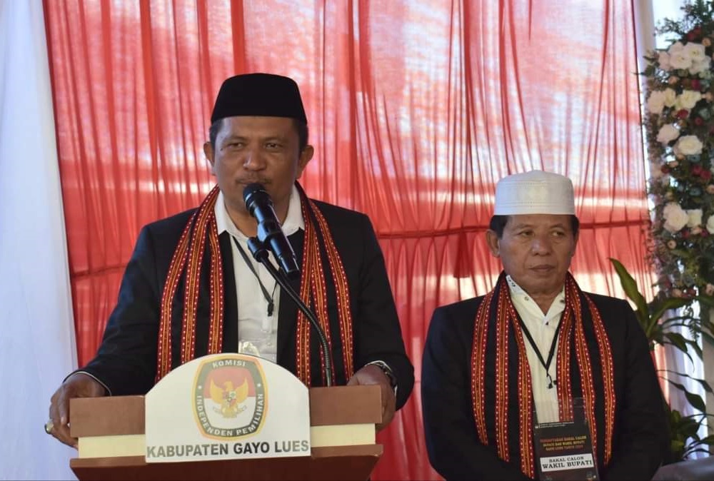 Suhaidi dan Maliki Bupati Wabup Gayo Lues terpilih