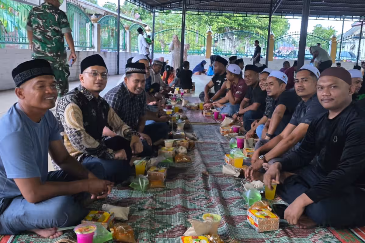 Buka puasa bersama di acara Haul Sultan Malikussaleh
