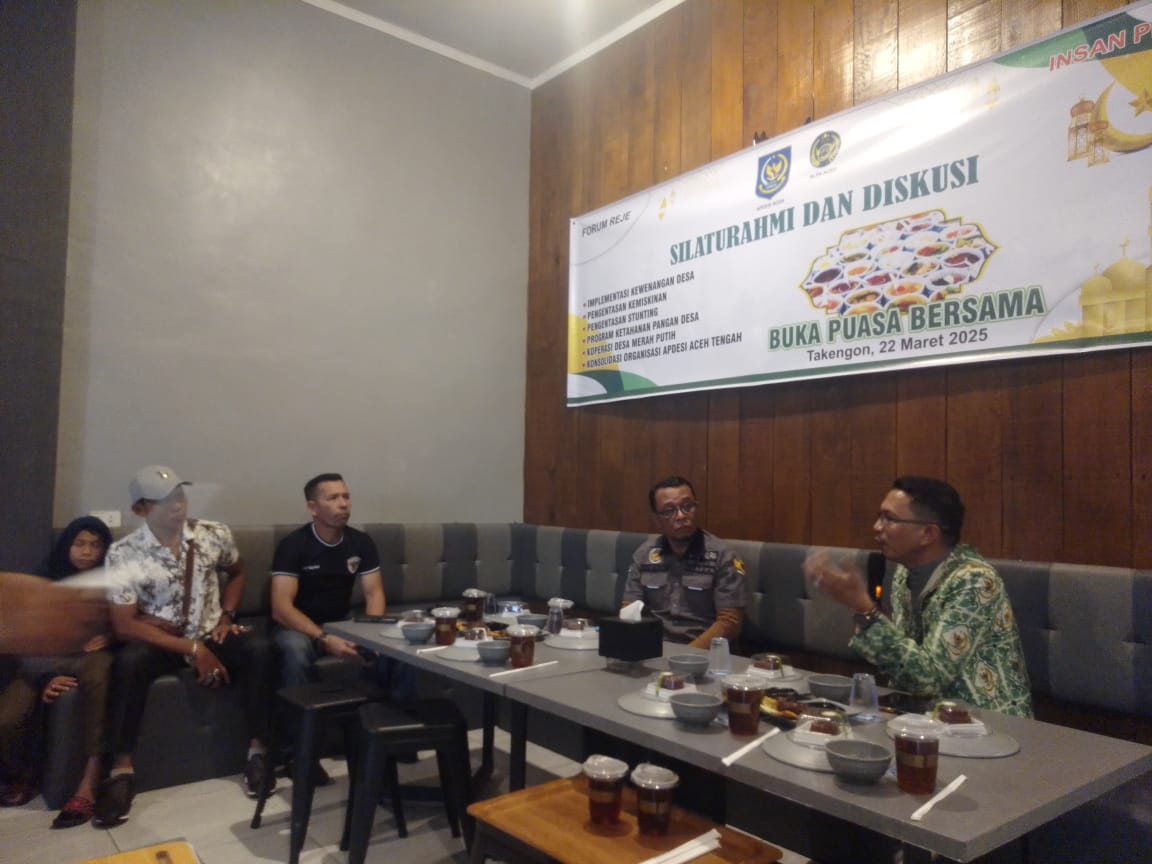 Diskusi dan silaturahmi Apdesi Aceh Tengah. Foto: Line1.News/Roni