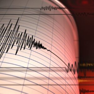 Ilustrasi gempa bumi