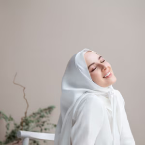 Ilustrasi tersenyum