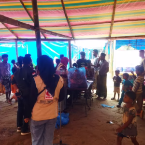 MER C salurkan bantuan untuk pengungsi Rohingya di Aceh