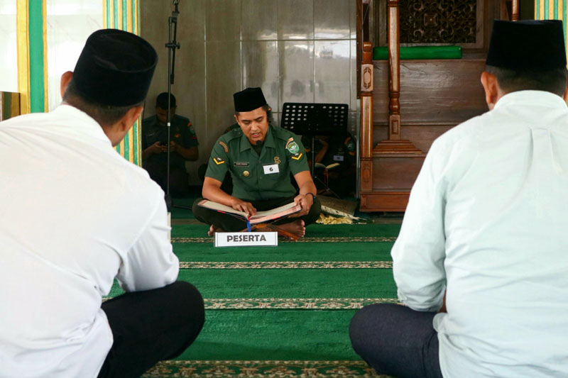 MTQ Prajurit TNI Korem Lilawangsa