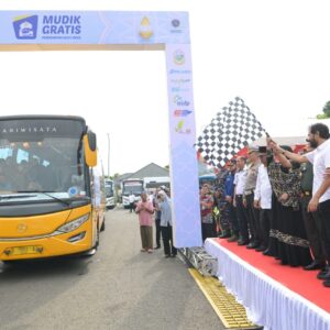 Mualem lepas mudik gratis 2025
