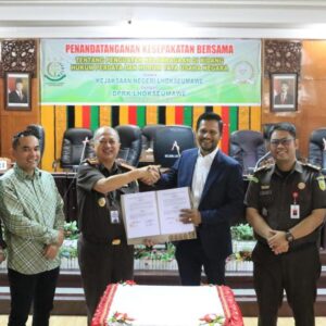 Penandatanganan MoU Kejari DPRK Lhokseumawe