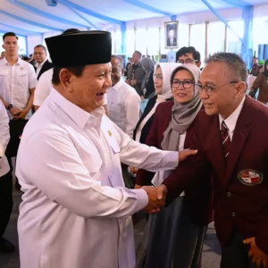 Prabowo di acara silaturahmi dengan para rektor se Indonesia
