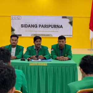 Sidang paripurna pengesahan AD ART Ormawa Unimal