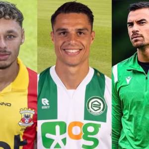 Tiga pemain baru Timnas Garuda Dean, Joey, dan Emil