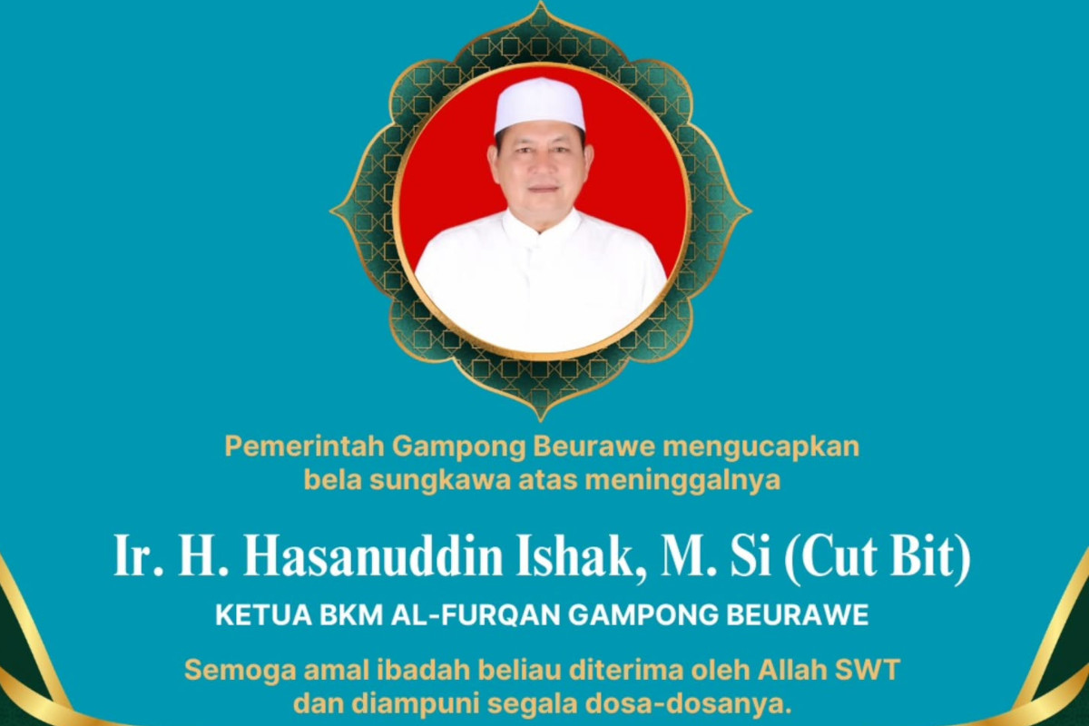 Ucapan duka untuk Hasanuddin Ishak