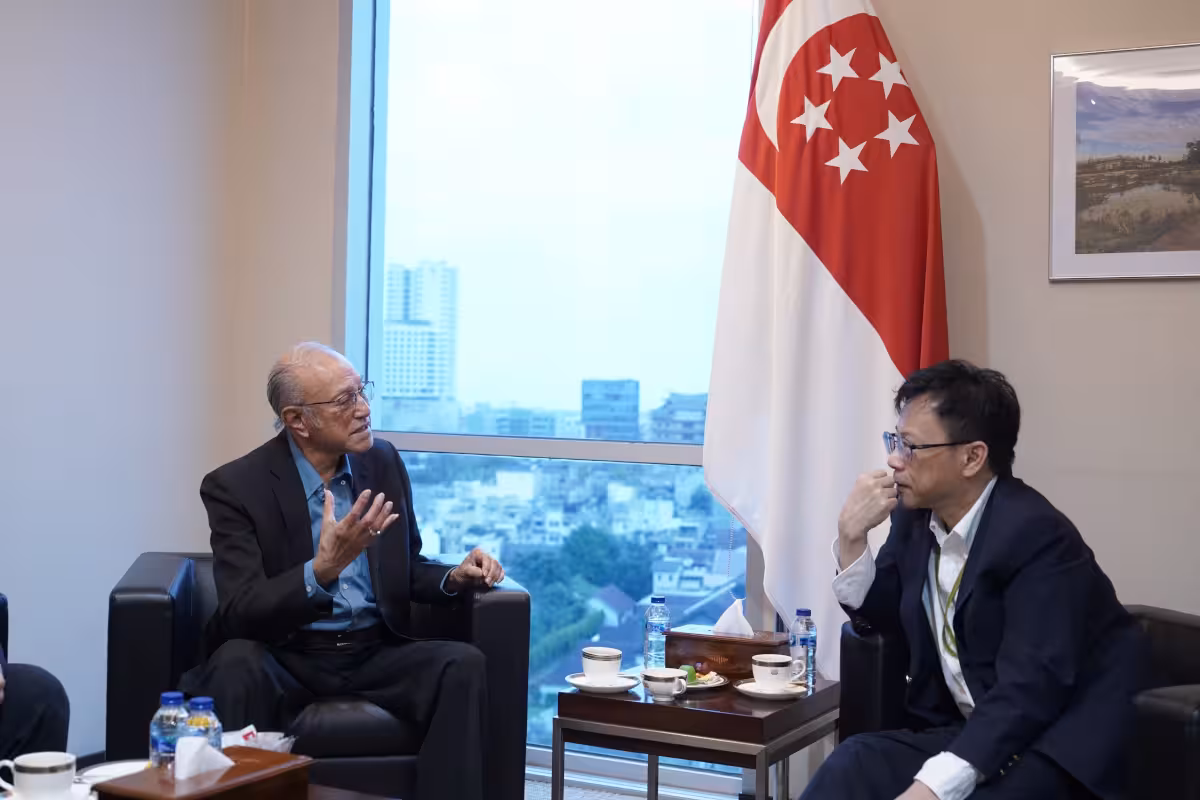 Wali Nanggroe bersama Konsul Singapura