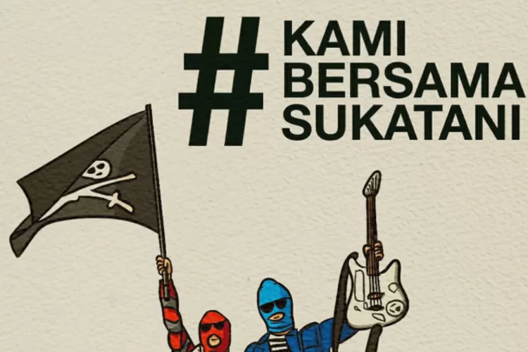 tagar dukungan untuk Sukatani di media sosial