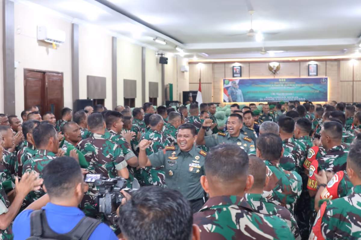 Danrem kunker ke Kodim Aceh Utara (4)