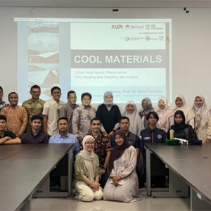 Foto bersama usai kuliah tamu di Prodi Arsitektur Unimal