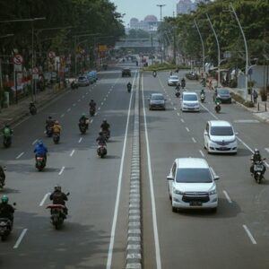 Jalan Raya di Jakarta