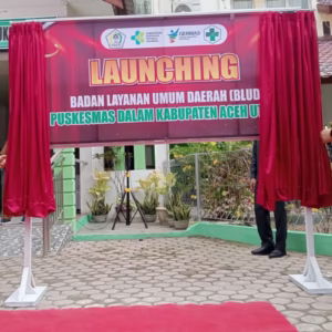 Launching 32 BLUD Puskesmas di Aceh Utara