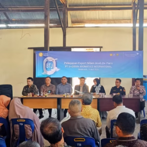 Pelepasan ekspor nilam Aceh ke Paris