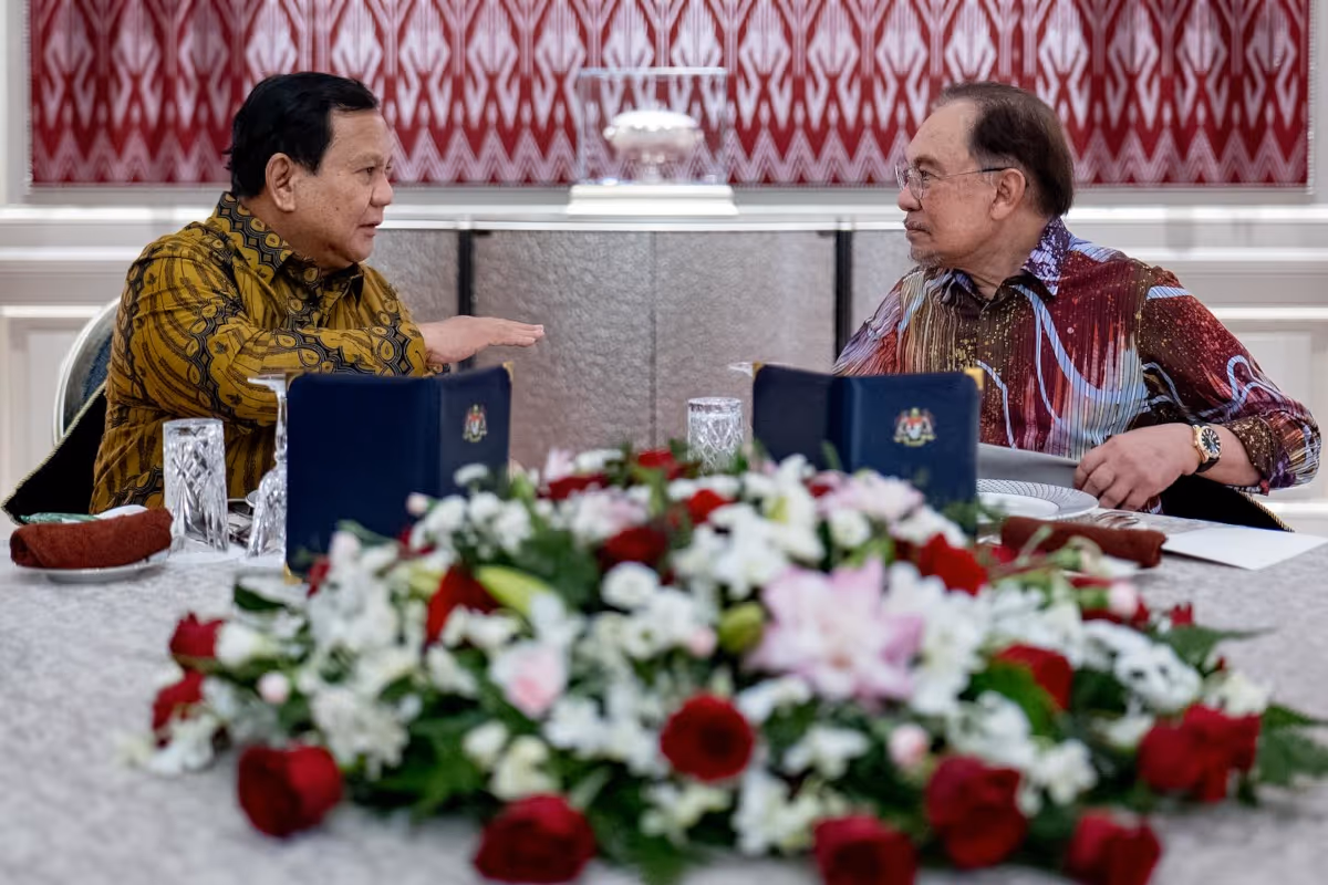Prabowo bertemu Anwar Ibrahim