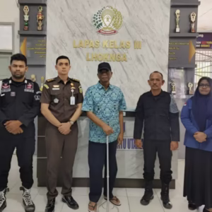 Proses eksekusi terpidana Fathullah Badli ke Lapas Lhoknga