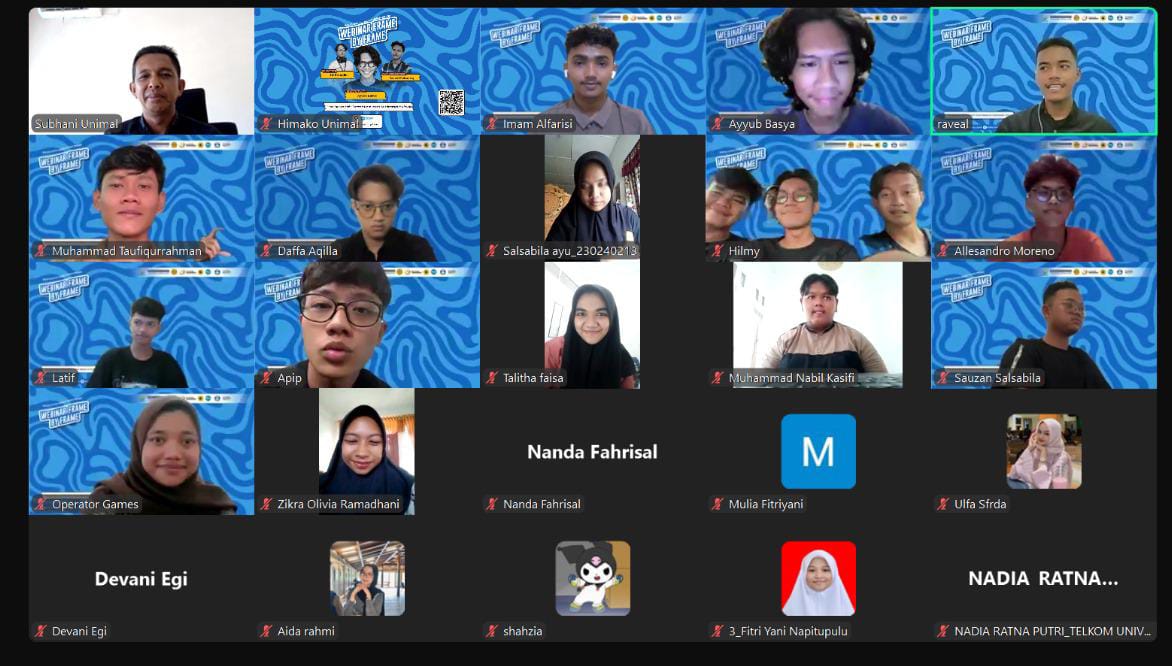 Webinar Frame by Frame Himako Unimal