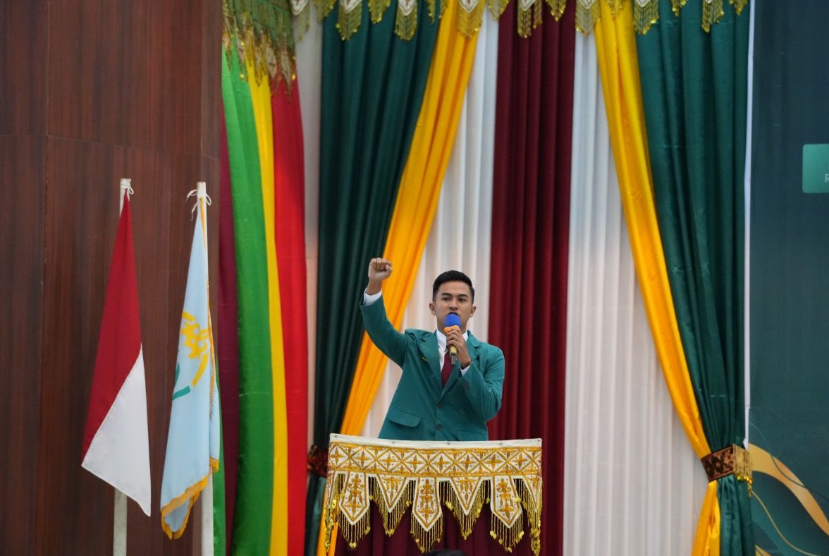 Ketua DEMA IAIN Lhokseumawe Munawir