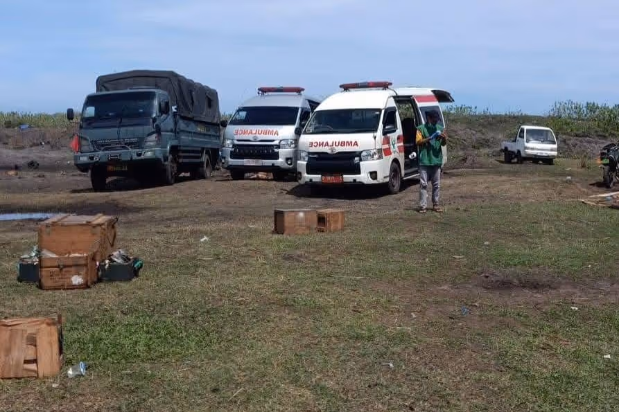 Lokasi pemusnahan amunisi