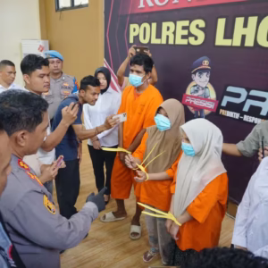 Tiga tersangka prostitusi online di Lhokseumawe