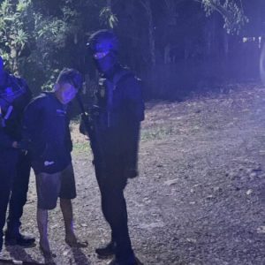 Tim Star menangkap pria diduga mencuri kabel PLN
