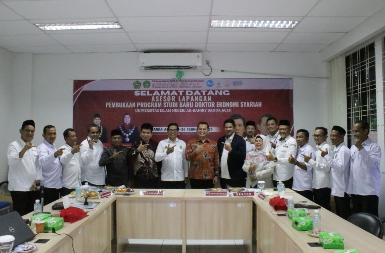 Visitasi pembukaan Prodi S3 Ekonomi Syariah UIN Ar Raniry