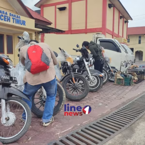 Barang selundupan di Mapolres Aceh Timur