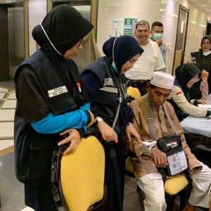 Jemaah haji Aceh dicek kesehatan