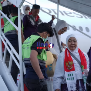 Jemaah haji aceh tiba line1news fakhrurrazi HL