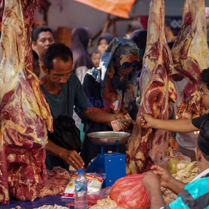 Lapak Daging Lhokseumawe Line1News Yasir5