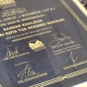 Monumen deklarasi Bandar Kalifah